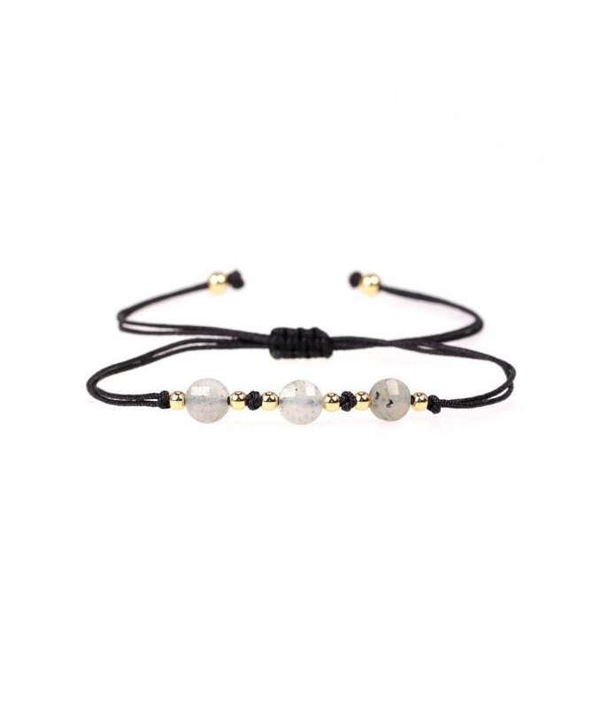 Bracelet Cordon 3 Perles - BraceletChic