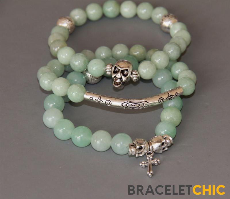 Bracelet jade véritable