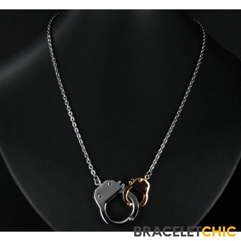 Collier homme or